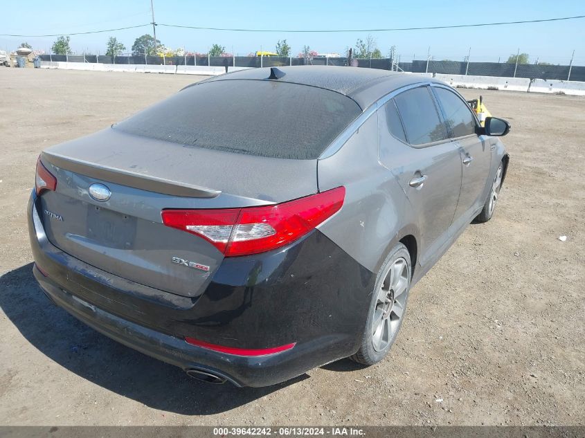 2013 Kia Optima Sx VIN: 5XXGR4A65DG236999 Lot: 39642242