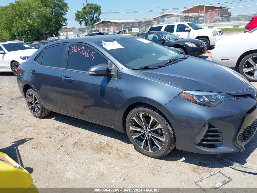 2019 Toyota Corolla Se VIN: 2T1BURHE1KC209824 Lot: 39642265