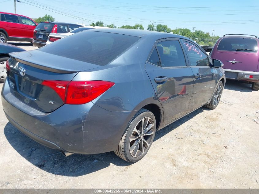 2019 TOYOTA COROLLA SE - 2T1BURHE1KC209824