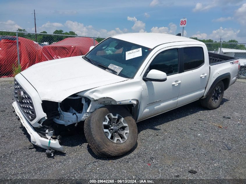VIN 3TYCZ5AN5MT043735 2021 TOYOTA TACOMA DOUBLE CAB/SR/SR5/TRD SPO