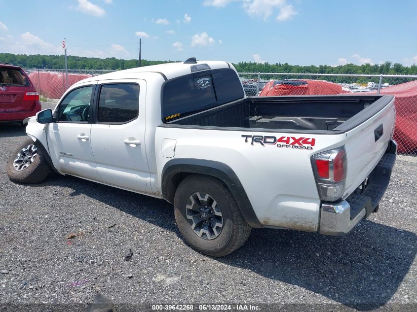 VIN 3TYCZ5AN5MT043735 2021 TOYOTA TACOMA DOUBLE CAB/SR/SR5/TRD SPO