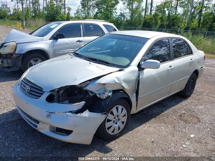 2004 Toyota Corolla Le VIN: JTDBR32E242022035 Lot: 39642270