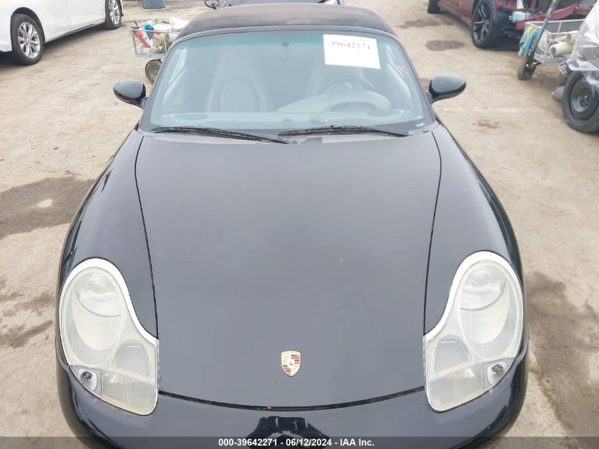 1999 Porsche Boxster VIN: WP0CA2987XU628557 Lot: 39642271