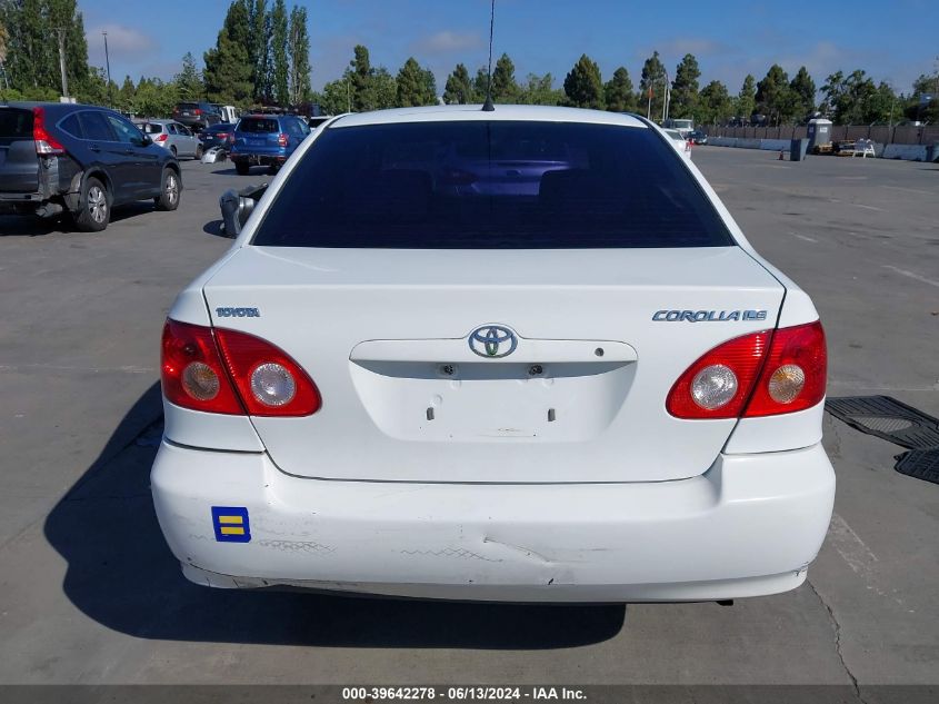 2006 Toyota Corolla Le VIN: 1NXBR32E76Z723074 Lot: 39642278