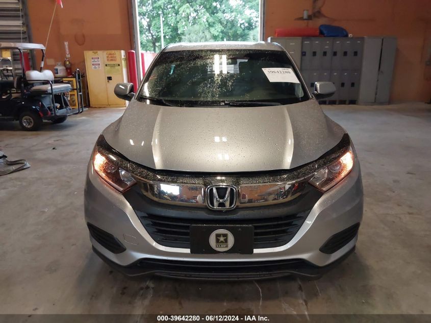 2019 Honda Hr-V Lx VIN: 3CZRU6H34KG715921 Lot: 39642280