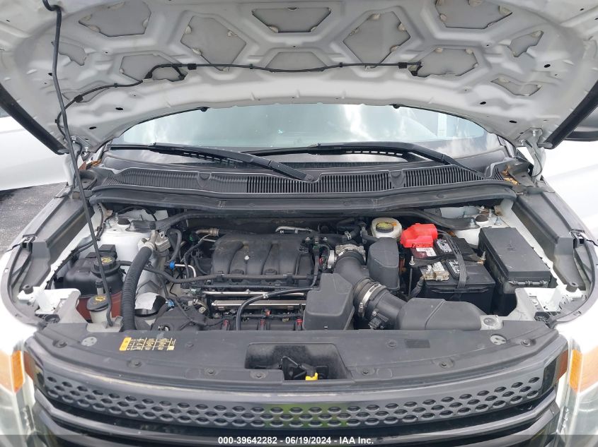 2014 Ford Explorer Police Interceptor VIN: 1FM5K8AR9EGA38624 Lot: 39642282