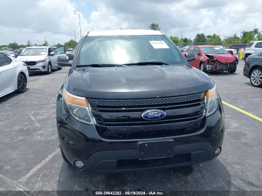 2014 Ford Explorer Police Interceptor VIN: 1FM5K8AR9EGA38624 Lot: 39642282