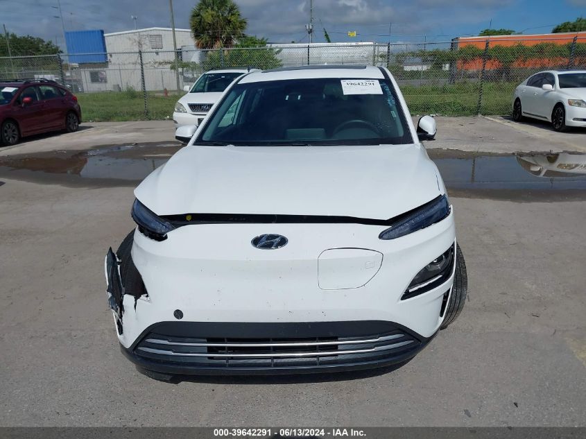 2023 Hyundai Kona Electric Sel VIN: KM8K33AG7PU188544 Lot: 39642291