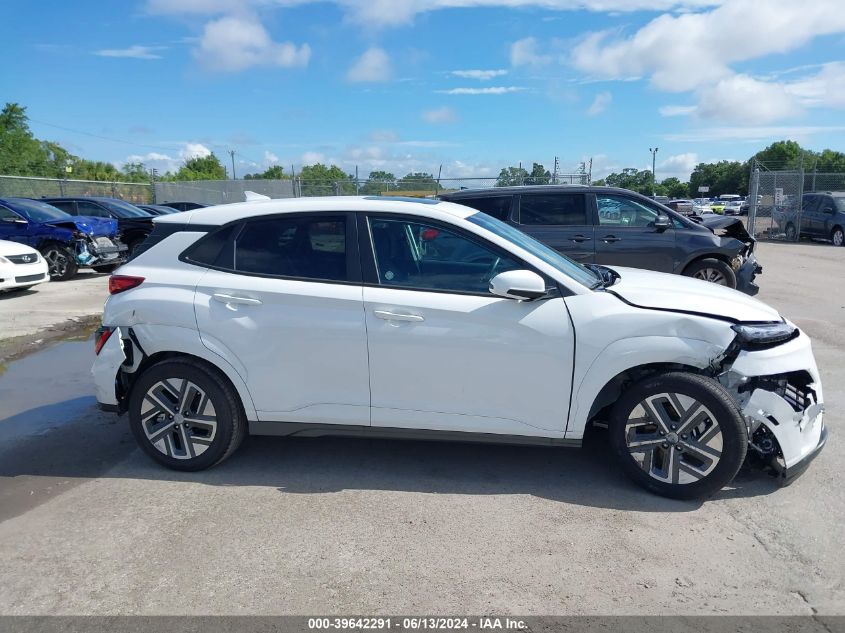 2023 Hyundai Kona Electric Sel VIN: KM8K33AG7PU188544 Lot: 39642291