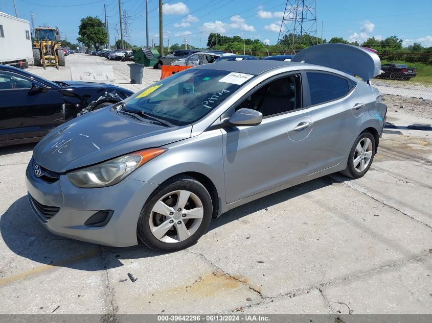 2013 Hyundai Elantra Gls VIN: KMHDH4AE8DU764197 Lot: 39642296