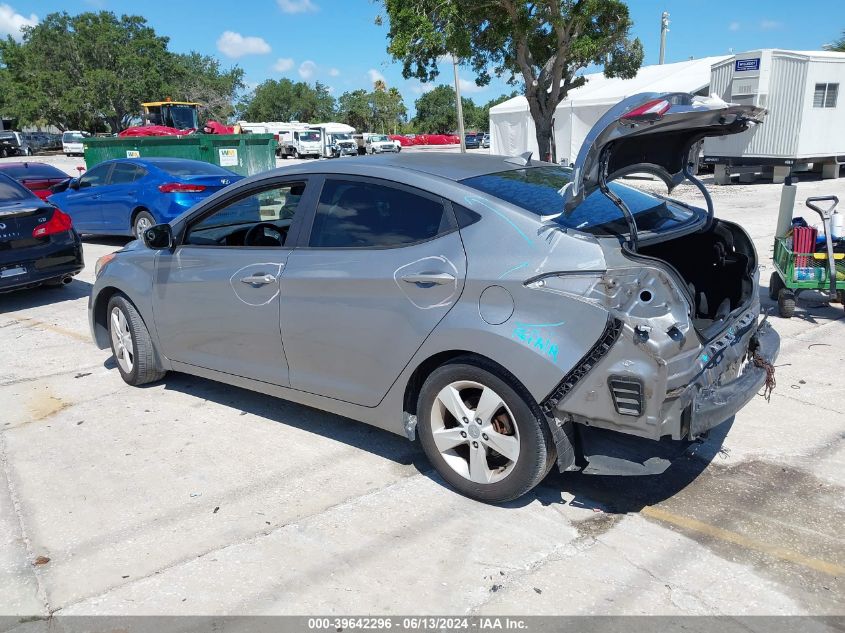 2013 Hyundai Elantra Gls VIN: KMHDH4AE8DU764197 Lot: 39642296