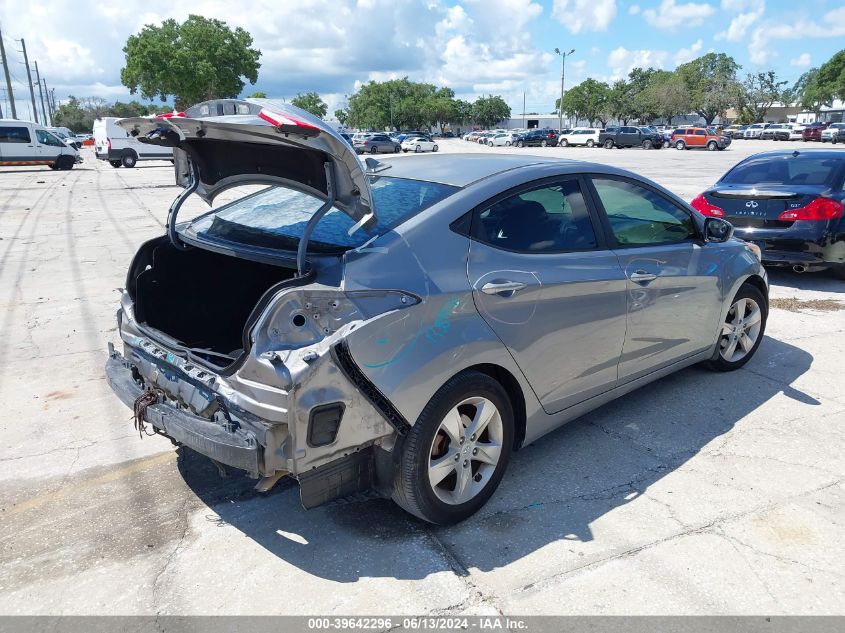 2013 Hyundai Elantra Gls VIN: KMHDH4AE8DU764197 Lot: 39642296