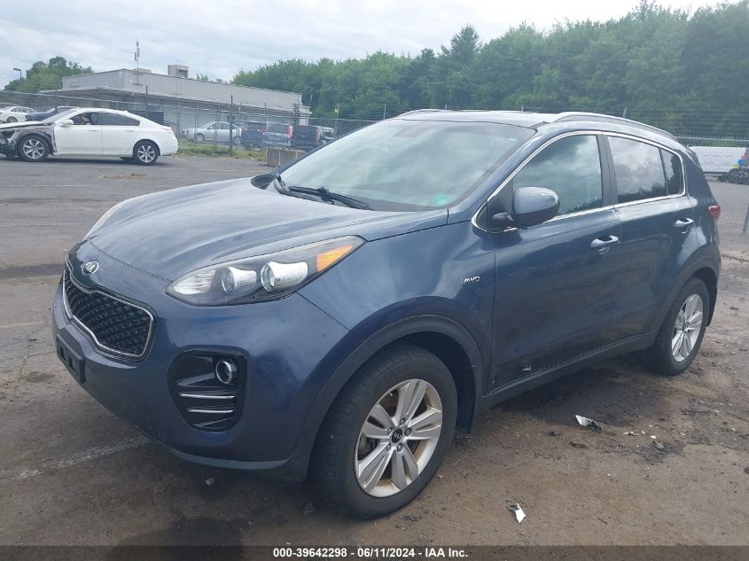 2017 Kia Sportage Lx VIN: KNDPMCACXH7185352 Lot: 39642298