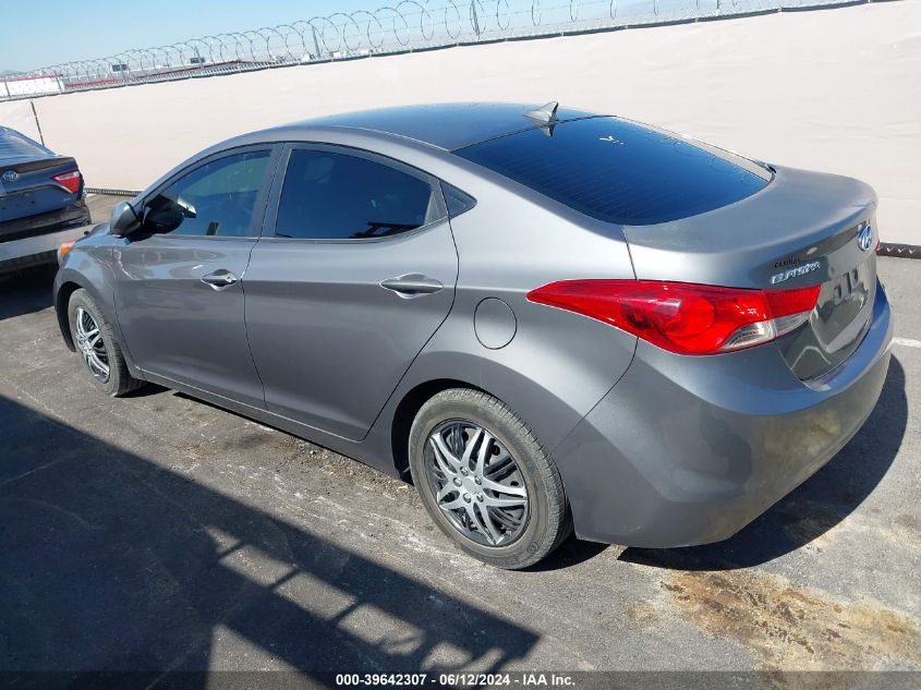 5NPDH4AE9CH105462 2012 Hyundai Elantra Gls