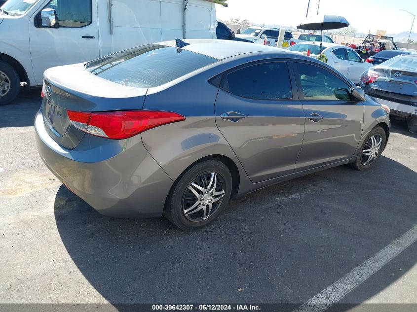 5NPDH4AE9CH105462 2012 Hyundai Elantra Gls