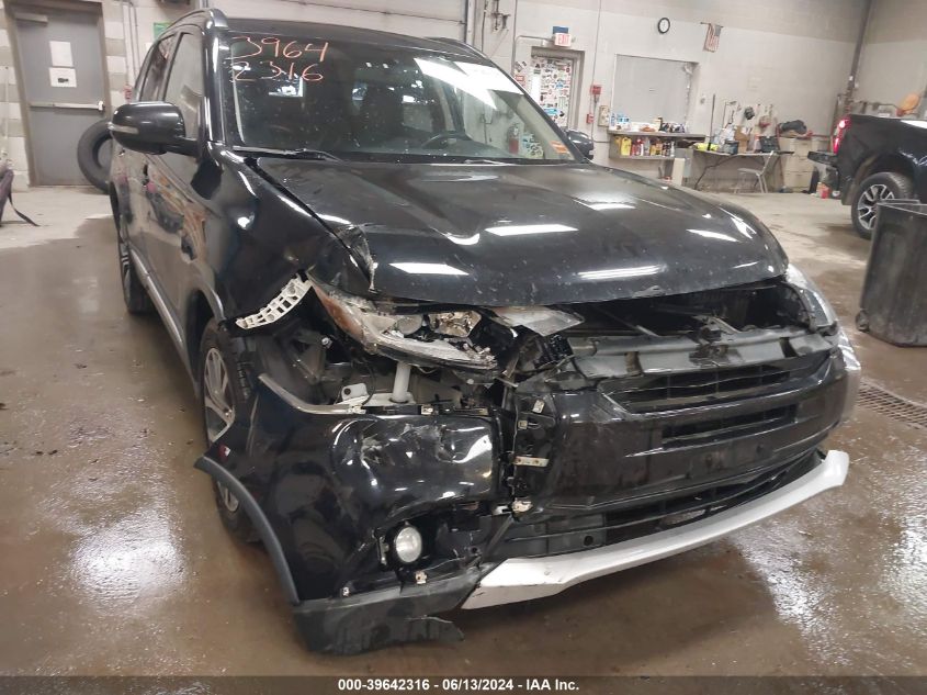 2016 Mitsubishi Outlander Sel VIN: JA4AZ3A33GZ061282 Lot: 39642316