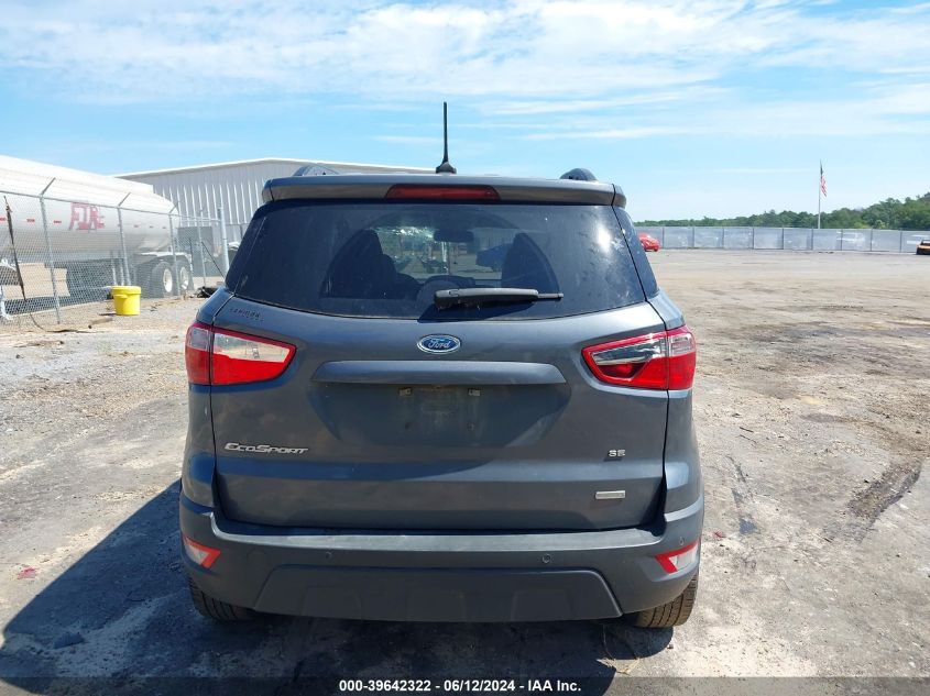2020 Ford Ecosport Se VIN: MAJ3S2GE4LC323108 Lot: 39642322