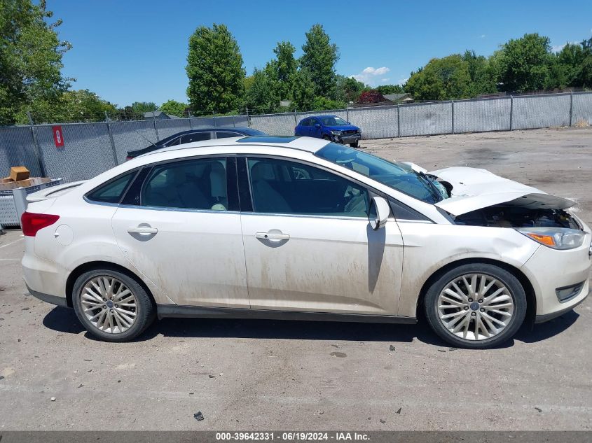 2017 Ford Focus Titanium VIN: 1FADP3J29HL264994 Lot: 39642331