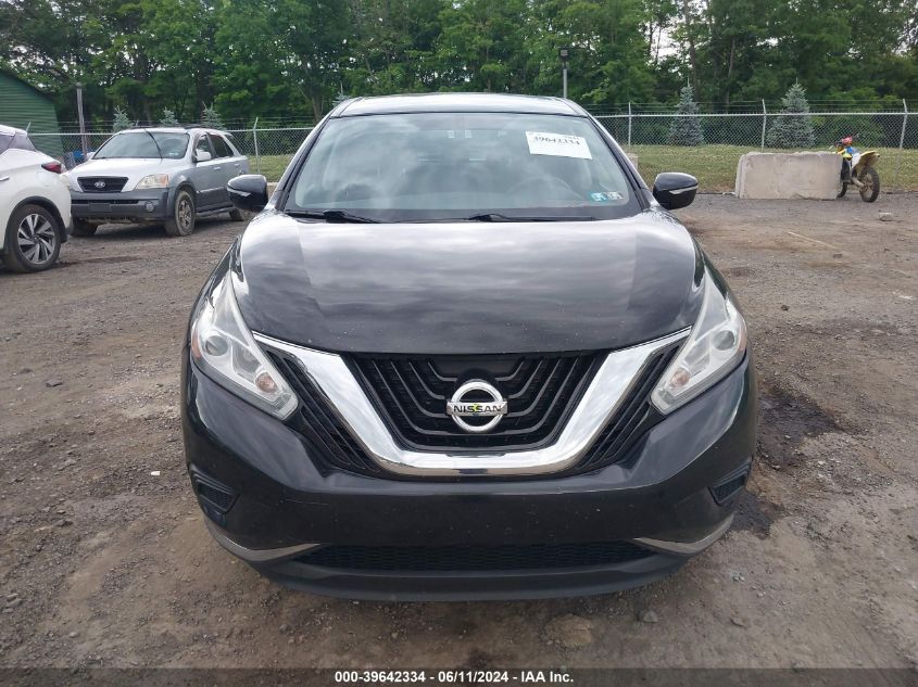 2015 Nissan Murano S VIN: 5N1AZ2MH8FN266637 Lot: 39642334