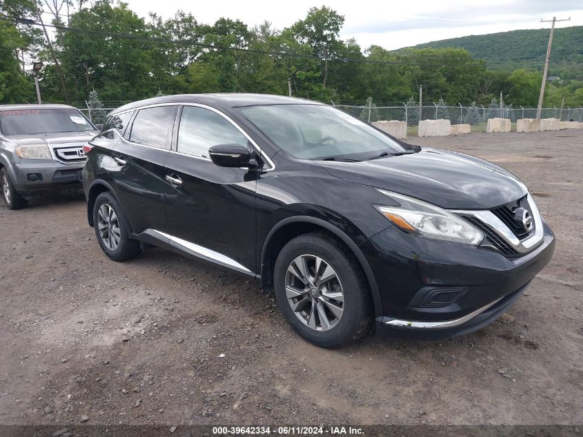 2015 Nissan Murano S VIN: 5N1AZ2MH8FN266637 Lot: 39642334