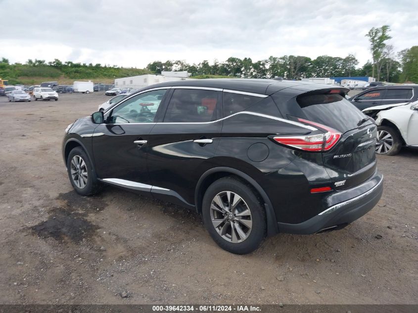 2015 Nissan Murano S VIN: 5N1AZ2MH8FN266637 Lot: 39642334