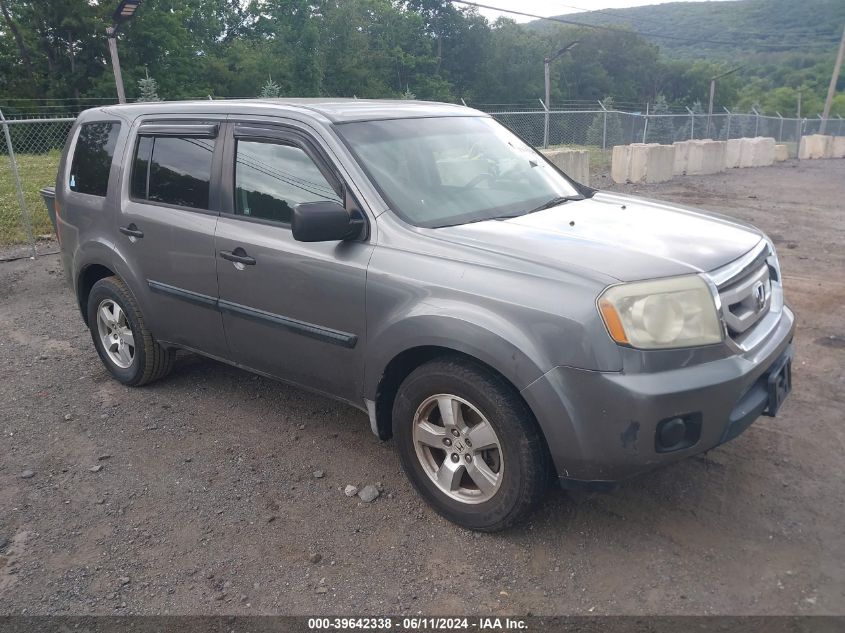 2009 Honda Pilot Lx VIN: 5FNYF48269B051578 Lot: 39642338