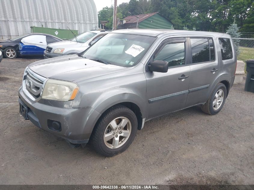 2009 Honda Pilot Lx VIN: 5FNYF48269B051578 Lot: 39642338