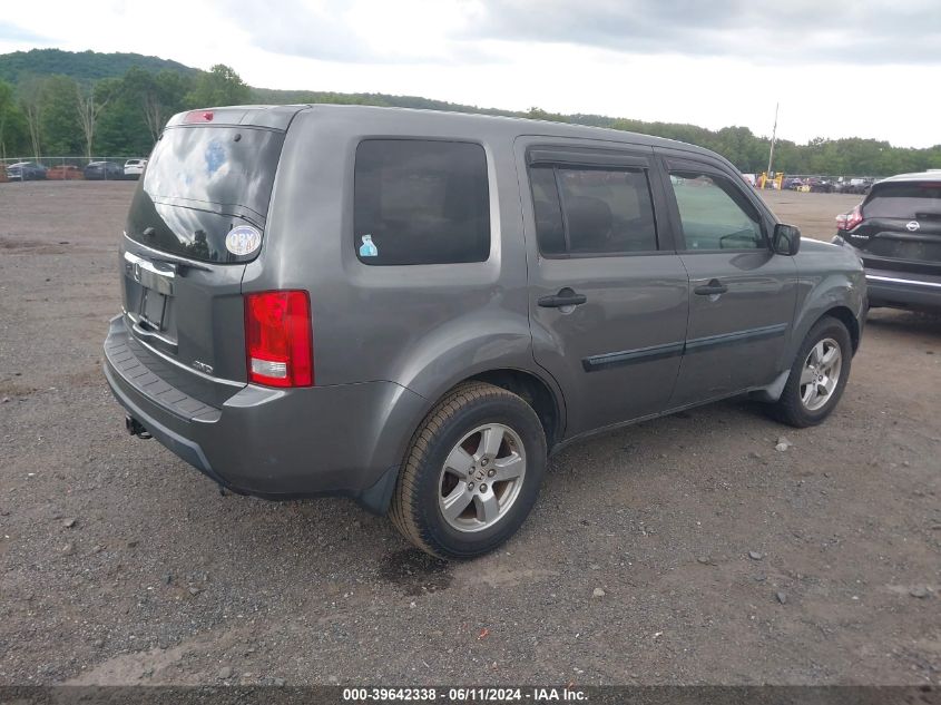 2009 Honda Pilot Lx VIN: 5FNYF48269B051578 Lot: 39642338