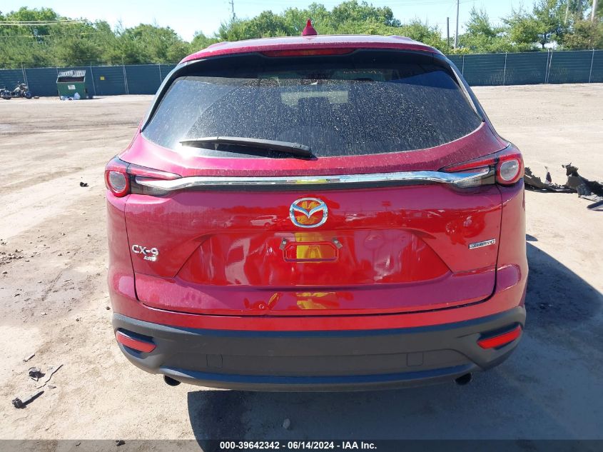 2022 Mazda Cx-9 Touring VIN: JM3TCBCY3N0608000 Lot: 39642342