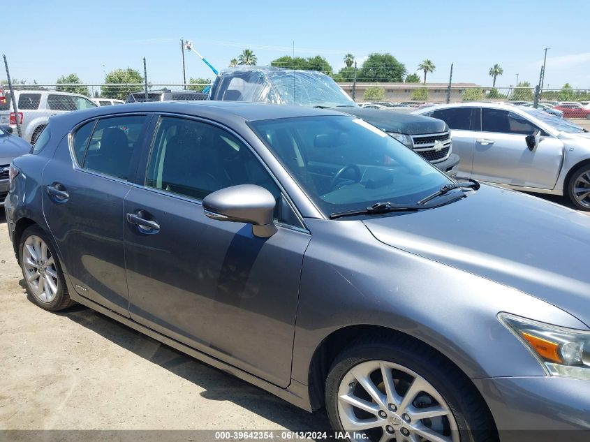 2012 Lexus Ct 200H Premium VIN: JTHKD5BH4C2119111 Lot: 39642354