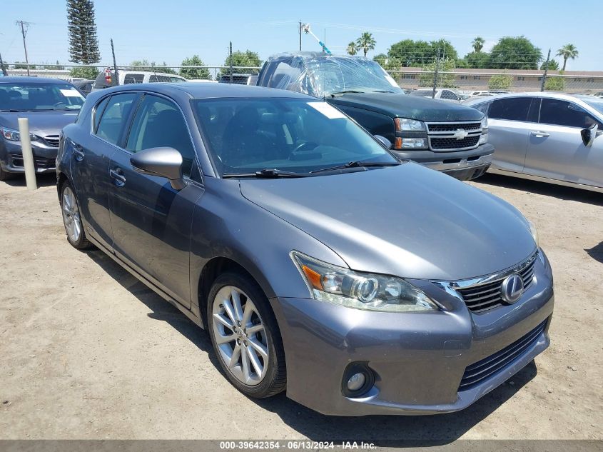 2012 Lexus Ct 200H Premium VIN: JTHKD5BH4C2119111 Lot: 39642354