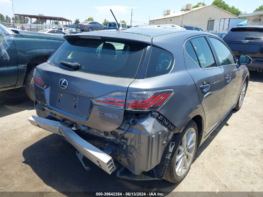 2012 Lexus Ct 200H Premium VIN: JTHKD5BH4C2119111 Lot: 39642354