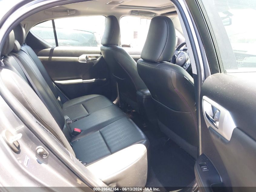 2012 Lexus Ct 200H Premium VIN: JTHKD5BH4C2119111 Lot: 39642354