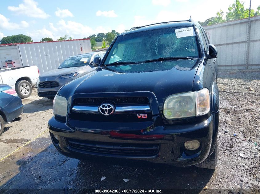 2005 Toyota Sequoia Limited V8 VIN: 5TDBT48A45S248163 Lot: 39642363