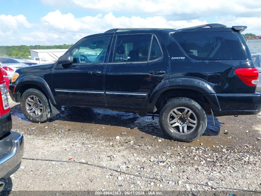 2005 Toyota Sequoia Limited V8 VIN: 5TDBT48A45S248163 Lot: 39642363