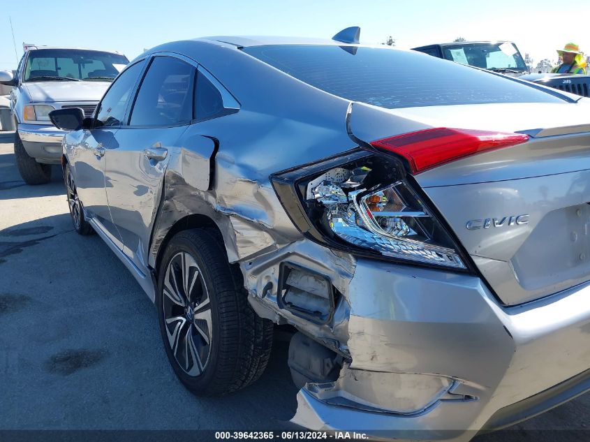 2018 Honda Civic Ex-T VIN: 19XFC1E34JE000568 Lot: 39642365