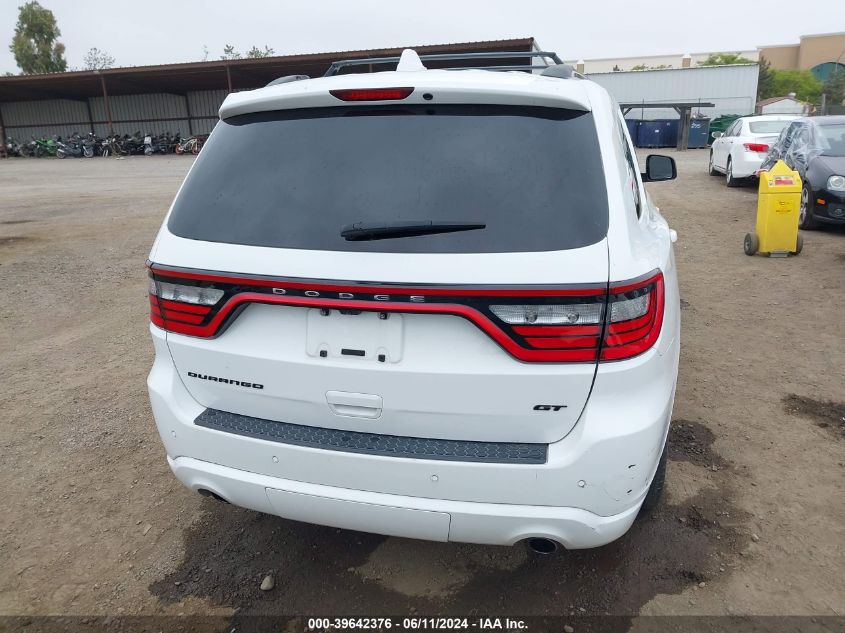2017 Dodge Durango Gt Rwd VIN: 1C4RDHDG9HC838832 Lot: 39642376