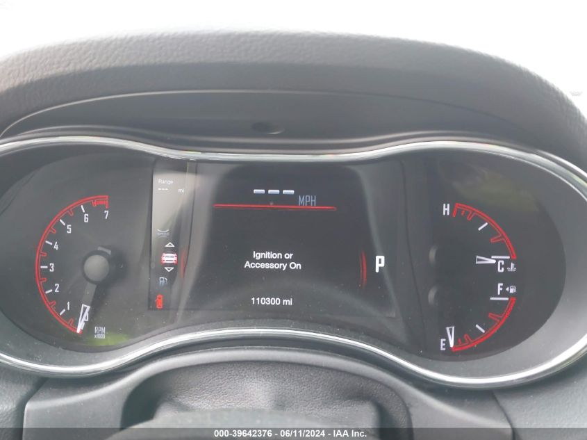 2017 Dodge Durango Gt Rwd VIN: 1C4RDHDG9HC838832 Lot: 39642376