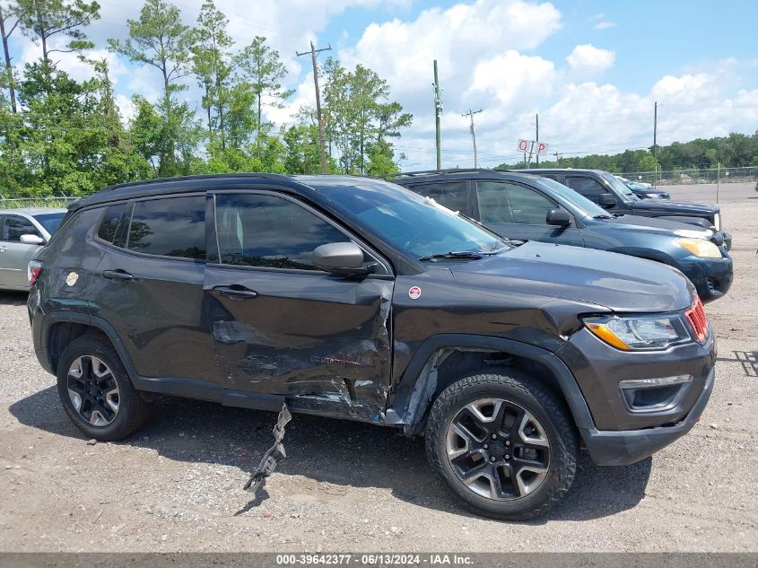 2018 Jeep Compass Trailhawk 4X4 VIN: 3C4NJDDB5JT262638 Lot: 39642377