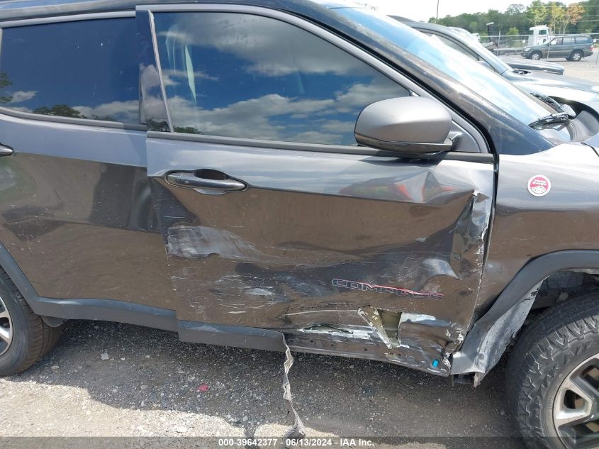 2018 Jeep Compass Trailhawk 4X4 VIN: 3C4NJDDB5JT262638 Lot: 39642377