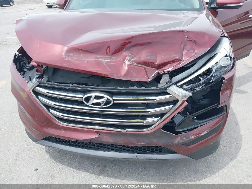 2016 Hyundai Tucson Limited VIN: KM8J33A28GU222698 Lot: 39642378