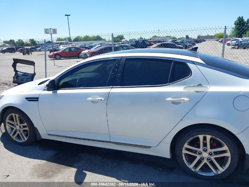 2013 Kia Optima Sx VIN: 5XXGR4A62DG139243 Lot: 39642382