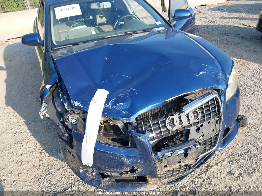 2008 Audi A4 2.0T VIN: WAUDF78E18A010905 Lot: 39642406