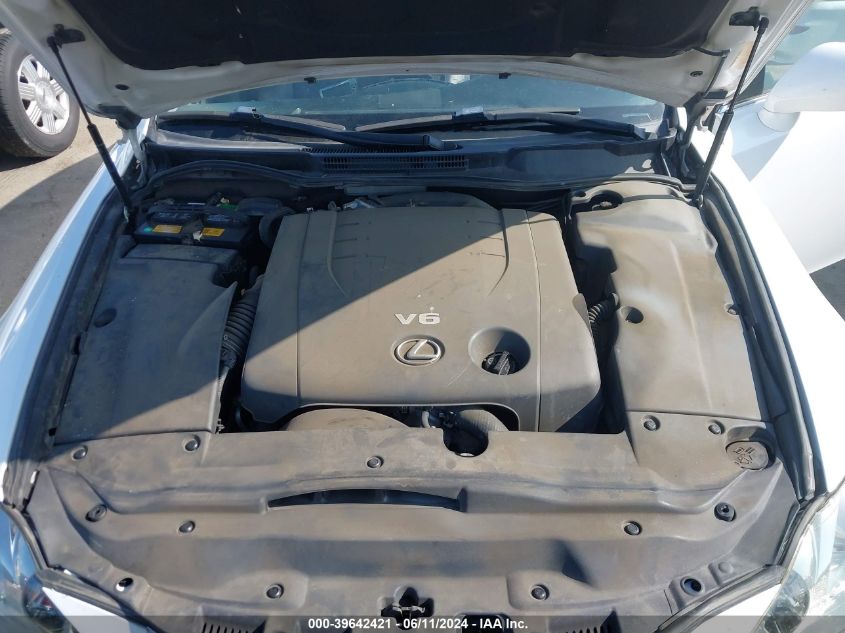 2008 Lexus Is 250 VIN: JTHBK262785085827 Lot: 39642421