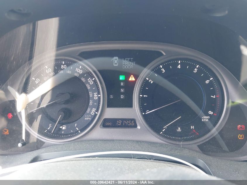 2008 Lexus Is 250 VIN: JTHBK262785085827 Lot: 39642421