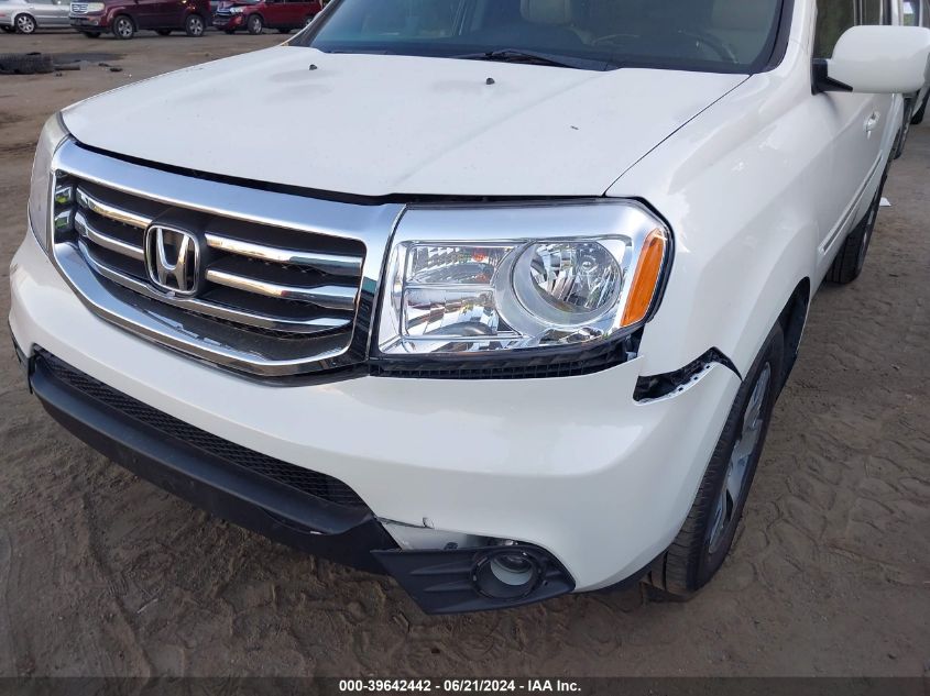 2012 Honda Pilot Touring VIN: 5FNYF4H94CB086205 Lot: 39642442