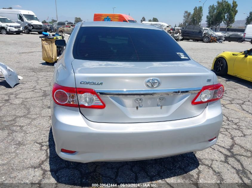 2011 Toyota Corolla Le VIN: JTDBU4EE7B9166037 Lot: 39642444