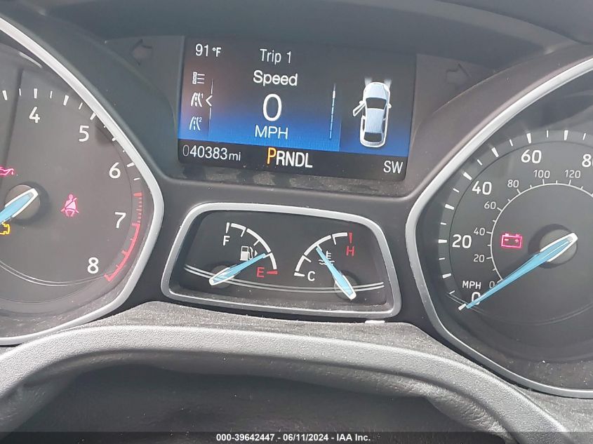 2017 Ford Focus Se VIN: 1FADP3F27HL300562 Lot: 39642447