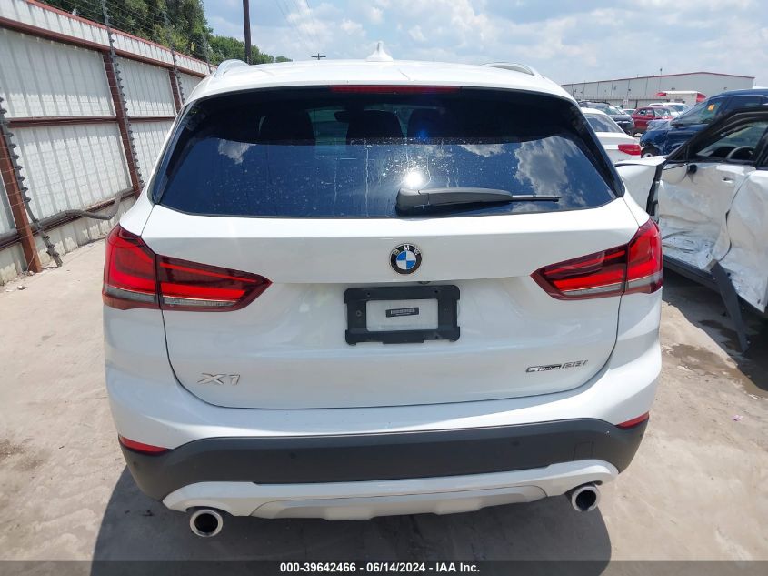 2021 BMW X1 Sdrive28I VIN: WBXJG7C07M5T68949 Lot: 39642466