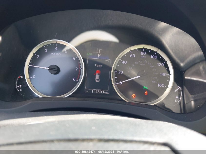 2014 Lexus Is 350 VIN: JTHBE1D27E5005233 Lot: 39642474